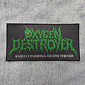 Oxygen Destroyer - Patch - Oxygen Destroyer Kaiju Conjuring Death/Thrash woven large strip patch