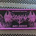 Sexmag - Patch - Sexmag - Sex Metal woven strip patch