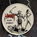 Master - Patch - Master - Slaves To Society woven patch