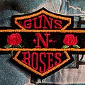 Guns N&#039; Roses - Patch - Guns N' Roses Harley shield embroidered logo patch