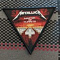 Metallica - Patch - Metallica - Master of Puppets woven triangle patch