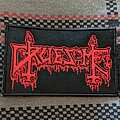 Gruesome - Patch - Gruesome embroidered logo patch