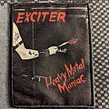 Exciter - Patch - Exciter - Heavy Metal Maniac printed patch