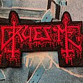 Gruesome - Patch - Gruesome embroidered logo patch