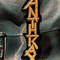 Anthrax - Patch - Anthrax embroidered vertical logo patch