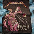 Metallica - Patch - Metallica - ...And Justice For All printed back patch