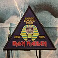 Iron Maiden - Patch - Iron Maiden - World Slavery Tour 1984-1985 repro woven patch