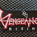 Vengeance Rising - Patch - Vengeance Rising - Roger Dale Martin embroidered logo patch
