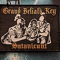 Grand Belials Key - Patch - Grand Belials Key Grand Belial's Key - Satanicunt woven patch