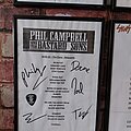 Phil Campbell And The Bastard Sons - Other Collectable - Phil Campbell And The Bastard Sons signed setlist