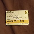 Bullet For My Valentine - Other Collectable - Bullet For My Valentine signed metro ticket