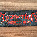 Immortal - Patch - Strip Patch Immortal Damned in Black