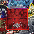 Gorephilia - Patch - Gorephilia - In The Eye Of Nothing red border