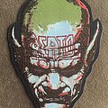 Kreator - Patch - Kreator- Behind the Mirror Head Shaped Patch