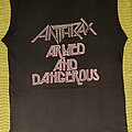 Anthrax - TShirt or Longsleeve - Anthrax - Armed And Dangerous Tour 1986 - Muscleshirt