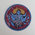 Impaled Nazarene - Patch - Impaled Nazarene 'Ugra-Karma' (1993) woven circle patch from The Beyond