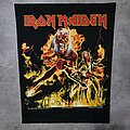 Iron Maiden - Patch - Iron maiden Hallowed be thy name backpatch