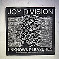 Joy Division - Patch - Joy Division - Unknown Pleaseures