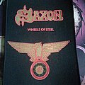 Saxon - Patch - Saxon Wheels of Steel mini bp