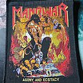 Manowar - Patch - Manowar Agony and Ecstasy