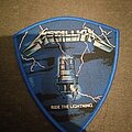 Metallica - Patch - Metallica Ride The Lightning Blue Border