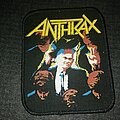 Anthrax - Patch - Anthrax Among The Living Original Printed