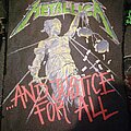 Metallica - Patch - Metallica And Justice For All backpatch