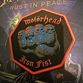 Motörhead - Patch - Motörhead Iron Fist Red Border