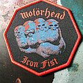 Motörhead - Patch - Motörhead Iron fist