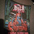 Death - Patch - Death Scream bloody gore backpatch Green border