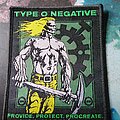 Type O Negative - Patch - Type O Negative Provide. Protect. Procreate. Our Pledge To Women