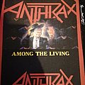Anthrax - Patch - Anthrax Among the living backpatch