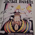 Acid Bath - Other Collectable - Acid Bath art (signed)