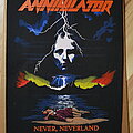 Annihilator - Patch - Annihilator - Never, Neverland - Blue Grape Merchandising - Backpatch