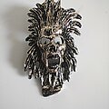Iron Maiden - Pin / Badge - Iron Maiden Debut album Eddie cast head