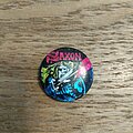 Saxon - Pin / Badge - Crystal  Saxon badge -25mm