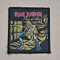 Iron Maiden - Patch - Iron Maiden Piece of Mind reversed patch with date