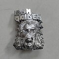 Iron Maiden - Pin / Badge - Iron Maiden Eddie head pewter badge