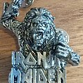 Iron Maiden - Pin / Badge - Iron Maiden Hooks in You cast metal badge