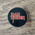 Iron Maiden - Pin / Badge - Iron Maiden Early logo badge