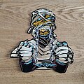 Iron Maiden - Patch - Iron Maiden Powerslave Mummy large shaped patch.