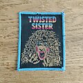 Twisted Sister - Patch - Twisted Sister Dee Snider patch - blue border