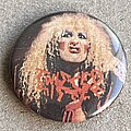 Twisted Sister - Pin / Badge - Twisted Sister Dee Snider badge 25mm
