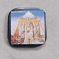 Iron Maiden - Pin / Badge - Iron Maiden Powerslave square badge