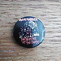 Iron Maiden - Pin / Badge - Iron Maiden Number of the Beast album art badge -25mm