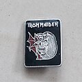 Iron Maiden - Pin / Badge - Iron Maiden Purgatory rectangular enamel pin