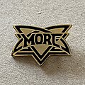 More - Pin / Badge - More Shaped logo pin