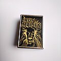 Iron Maiden - Pin / Badge - Iron Maiden Rectangular debut album bootleg badge