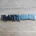 Iron Maiden - Pin / Badge - Iron Maiden cast metal logo badge - EMP collection