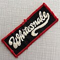 Whitesnake - Patch - Whitesnake Early logo woven patch red border
